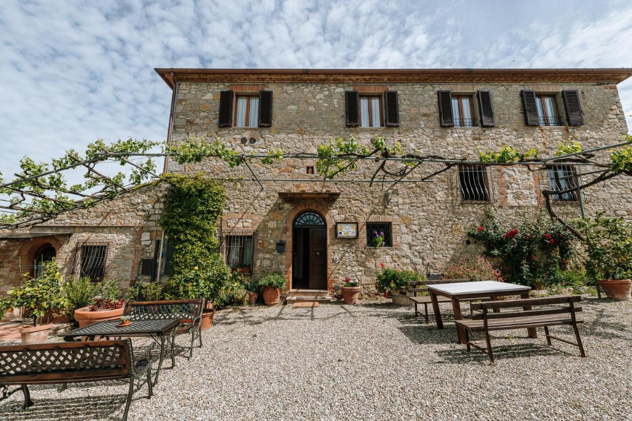 Borgo Villa A Sesta San Gusme Bagian luar foto