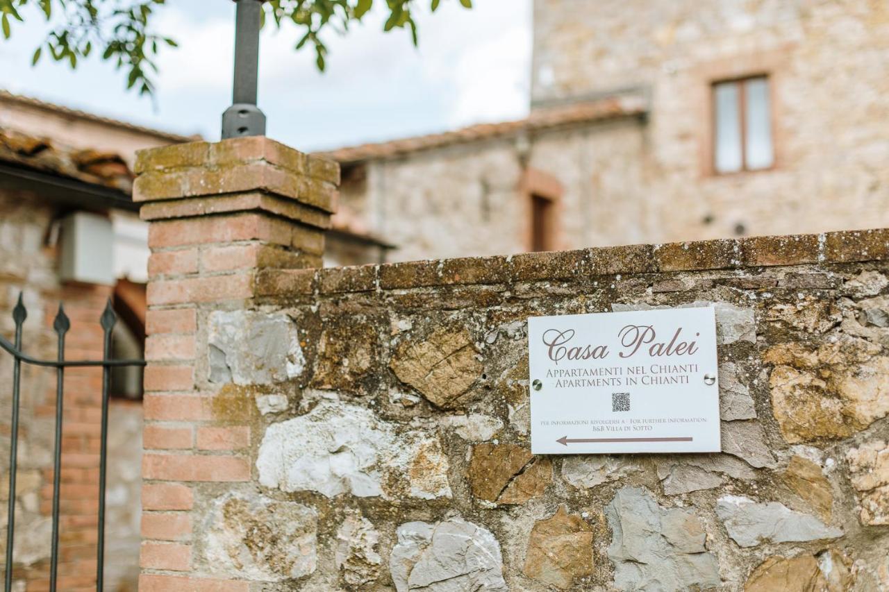 Borgo Villa A Sesta San Gusme Bagian luar foto