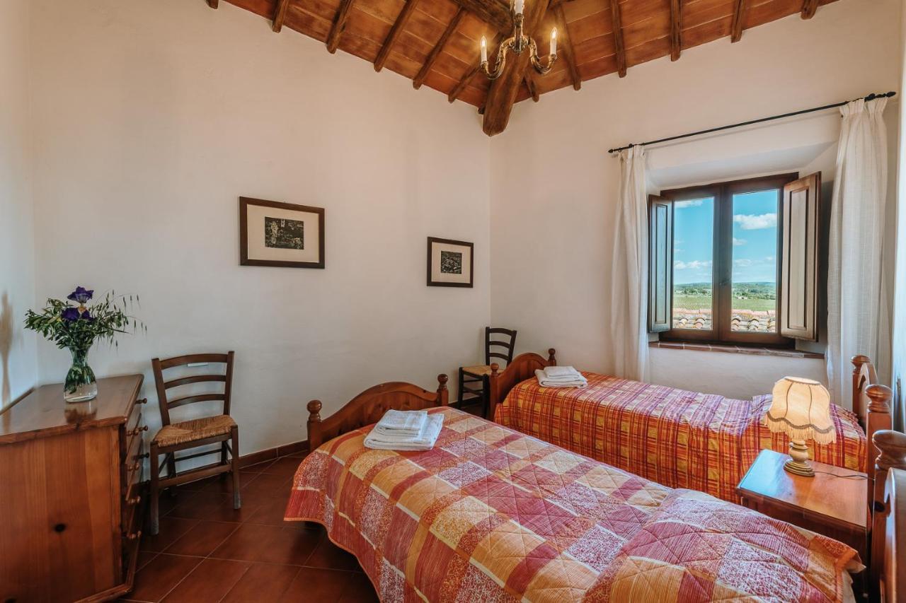 Borgo Villa A Sesta San Gusme Bagian luar foto