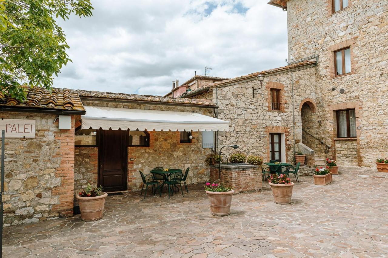 Borgo Villa A Sesta San Gusme Bagian luar foto