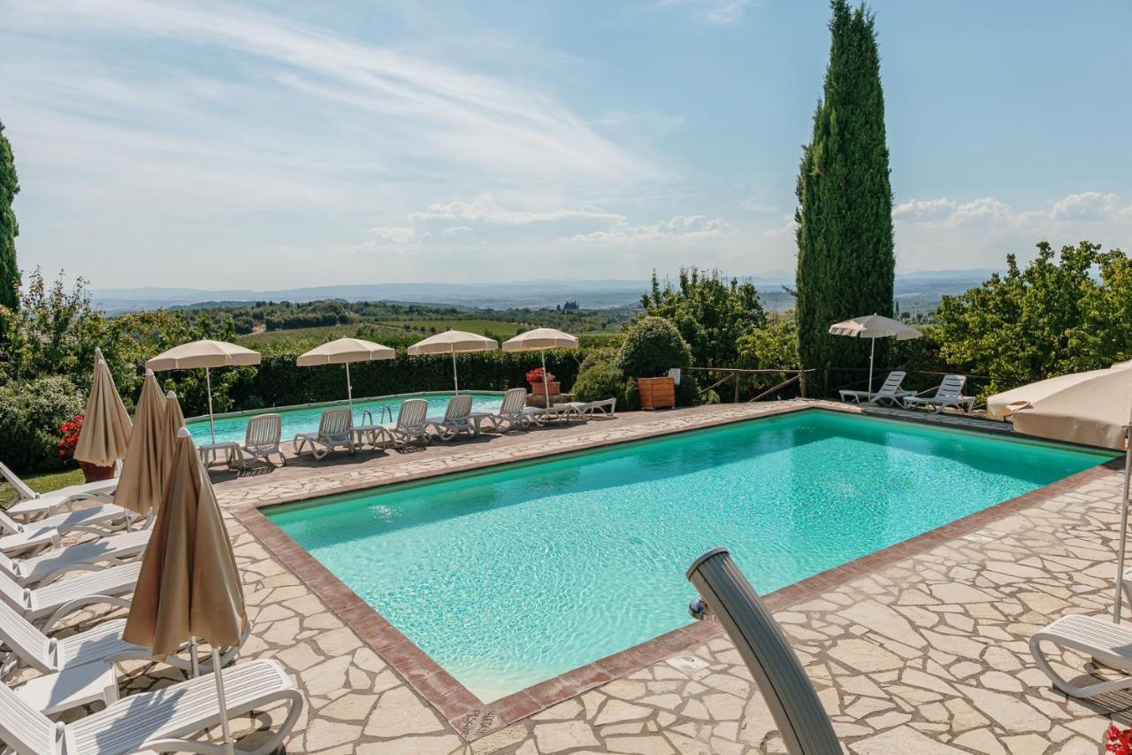 Borgo Villa A Sesta San Gusme Bagian luar foto