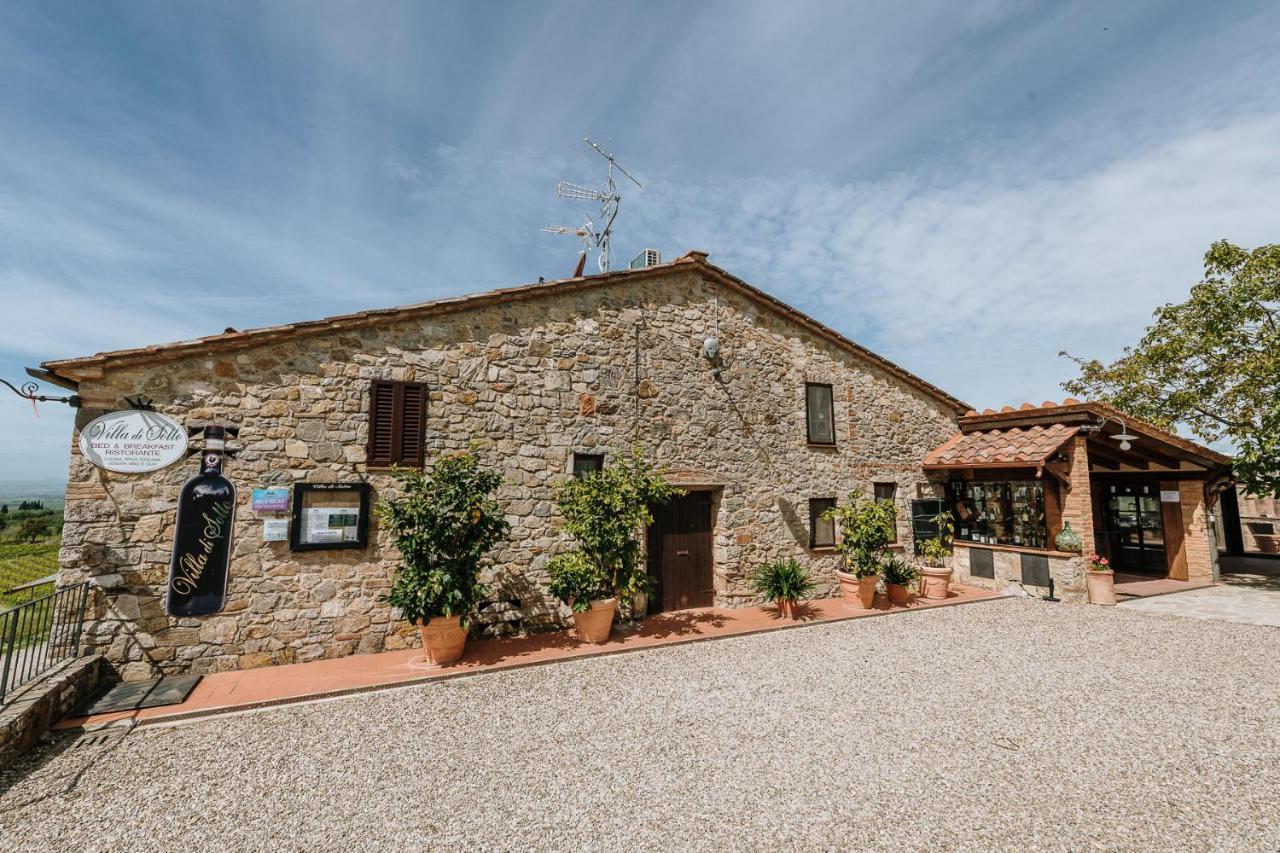 Borgo Villa A Sesta San Gusme Bagian luar foto